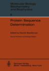 Image for Protein Sequence Determination : A Sourcebook of Methods and Techniques