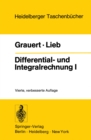 Image for Differential- und Integralrechnung I: Funktionen einer reellen Veranderlichen : 26