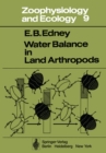 Image for Water Balance in Land Arthropods : 9