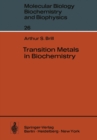 Image for Transition Metals in Biochemistry