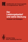 Image for Der Leistungsbedarf Und Seine Deckung: Analysen Und Strategien. Vdi/vde/gfpe-tagung in Schliersee Am 16./17. Mai 1979