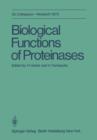 Image for Biological Functions of Proteinases : 30. Colloquium, 26.-28. April 1979