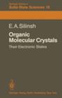 Image for Organic Molecular Crystals