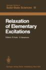 Image for Relaxation of Elementary Excitations