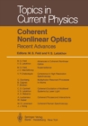 Image for Coherent Nonlinear Optics: Recent Advances