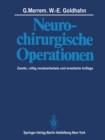 Image for Neurochirurgische Operationen