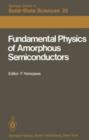 Image for Fundamental Physics of Amorphous Semiconductors