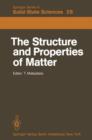 Image for The Structure and Properties of Matter
