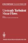 Image for Unsteady Turbulent Shear Flows
