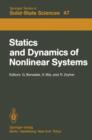 Image for Statics and Dynamics of Nonlinear Systems