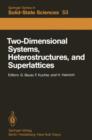 Image for Two-Dimensional Systems, Heterostructures, and Superlattices
