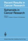 Image for Spheroids in Cancer Research