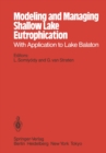 Image for Modeling and Managing Shallow Lake Eutrophication: With Application to Lake Balaton