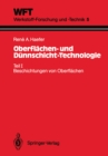 Image for Oberflachen- und Dunnschicht-Technologie: Teil I: Beschichtungen von Oberflachen : 5