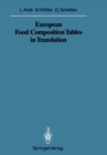Image for European Food Composition Tables in Translation