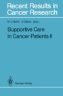 Image for Supportive Care in Cancer Patients II