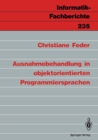 Image for Ausnahmebehandlung in objektorientierten Programmiersprachen