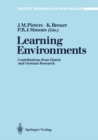 Image for Learning Environments: Contributions from Dutch and German Research