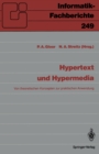 Image for Hypertext Und Hypermedia: Von Theoretischen Konzepten Zur Praktischen Anwendung
