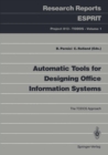 Image for Automatic Tools for Designing Office Information Systems: The TODOS Approach