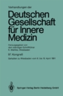 Image for Verhandlungen der Deutschen Gesellschaft fur Innere Medizin.