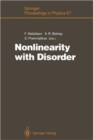 Image for Nonlinearity with Disorder