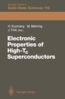 Image for Electronic Properties of High-Tc Superconductors: The Normal and the Superconducting State of High-Tc Materials