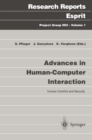 Image for Advances in Human-Computer Interaction: Human Comfort and Security