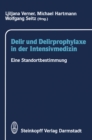 Image for Delir und Delirprophylaxe in der Intensivmedizin: Eine Standortbestimmung