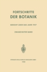 Image for Fortschritte Der Botanik: Zwanzigster Band: Bericht Uber Das Jahr 1957