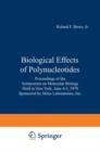 Image for Biological Effects of Polynucleotides