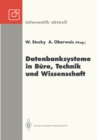 Image for Datenbanksysteme in Buro, Technik und Wissenschaft: GI-Fachtagung Braunschweig, 3.-5. Marz 1993