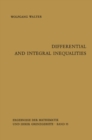 Image for Differential and Integral Inequalities : 55