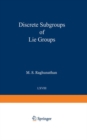 Image for Discrete Subgroups of Lie Groups
