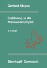 Image for Einfuhrung in Die Mikrowellenphysik