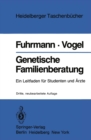 Image for Genetische Familienberatung: Ein Leitfaden fur Studenten und Arzte