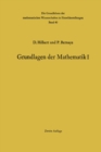 Image for Grundlagen der Mathematik I : 40