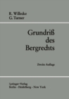 Image for Grundri Des Bergrechts