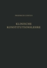 Image for Klinische Konstitutionslehre