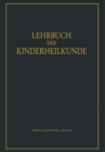Image for Lehrbuch Der Kinderheilkunde