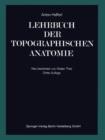 Image for Lehrbuch der topographischen Anatomie
