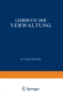 Image for Lehrbuch Der Verwaltung