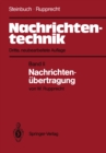 Image for Nachrichtentechnik: Band II: Nachrichtenubertragung