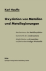 Image for Oxydation von Metallen und Metallegierungen