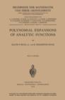 Image for Polynomial Expansions of Analytic Functions: Reihe: Moderne Funktionentheorie