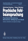Image for Psychische Fehlbeanspruchung: Psychische Ermudung, Monotonie, Sattigung Und Stre : 2