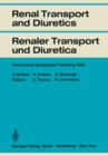 Image for Renal Transport and Diuretics / Renaler Transport und Diuretica