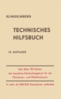 Image for Klingelnberg Technisches Hilfsbuch