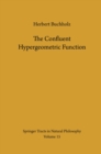 Image for Confluent Hypergeometric Function: with Special Emphasis on its Applications