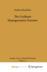 Image for The Confluent Hypergeometric Function